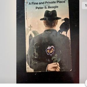 Vintage PETER S. BEAGLE Book A Fine and Private Place Rare